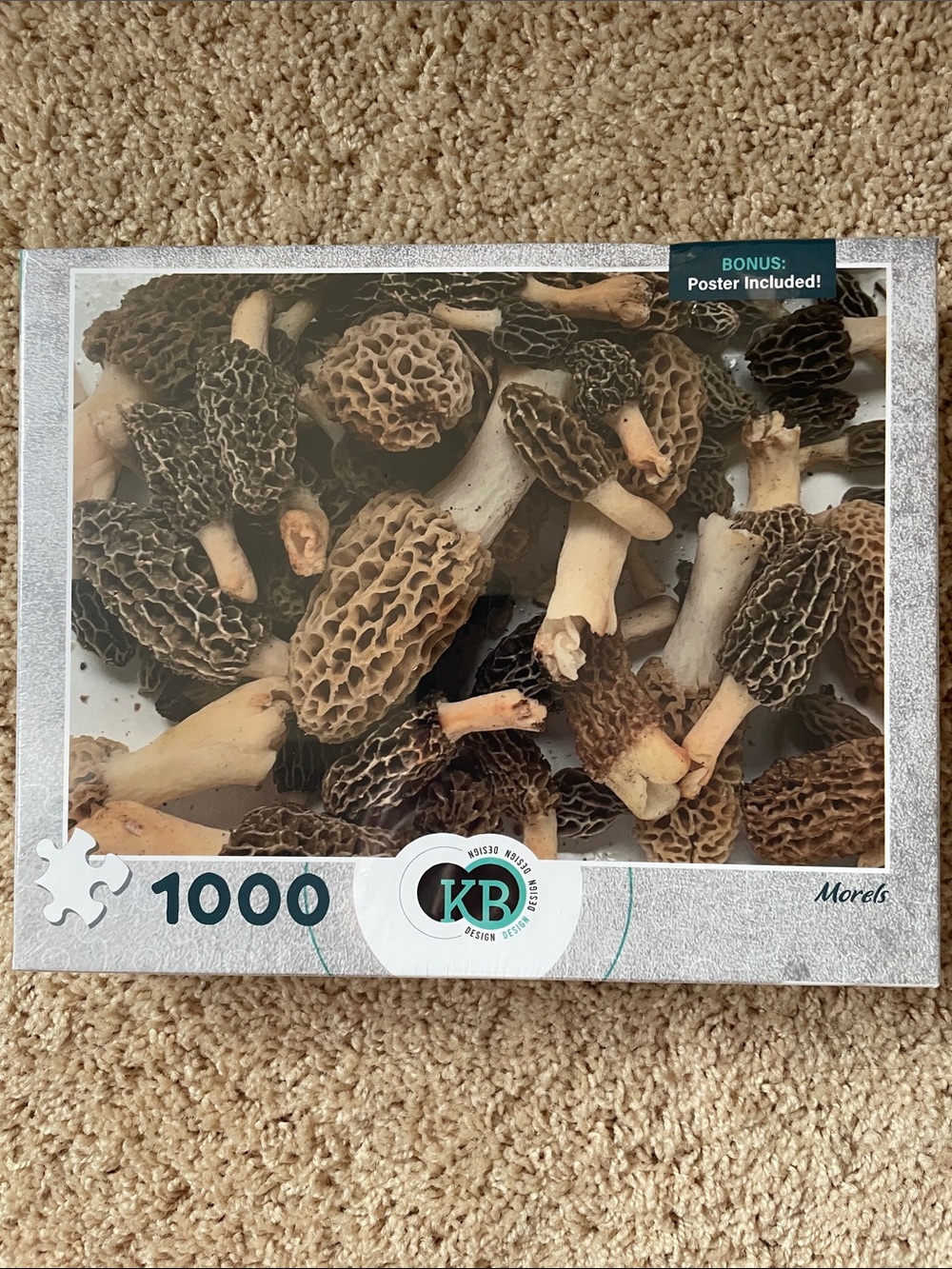 Morel Mushroom Puzzle - 1000ct